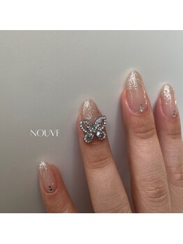 ヌーヴ(NOUVE)/butterfly nail