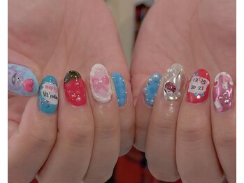 バレンタインアート