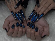 カップルお揃いネイル