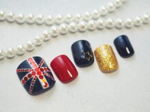 ネイルサロン ブランシュール(Nail Salon Blancheur)/ユニオンフラッグネイル