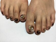 ラウト デコレーションアンドネイルサロン(Lauto Decoration&Nail Salon)/ブラウンフットネイル