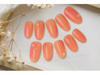 ファストネイル シャポー本八幡店(FAST NAIL)/ガラスネイル グラデ 【11398】