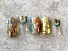 エムドットネイル 池袋(m.nail)/アースカラーニュアンス