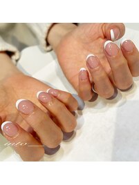 バーチャルフレンチ　ピンク