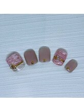 ネイルベース ネイル ケア サロン ミウラ(miura)/フットシェラック定額★8030円