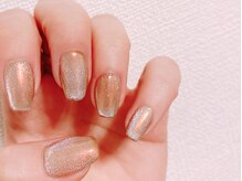 ネイルマジック 仙台一番町店(NAIL MAJIC)/偏光ギャラクシーネイルオーダー
