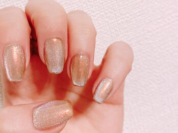 ネイルマジック 仙台一番町店(NAIL MAJIC)/偏光ギャラクシーネイルオーダー