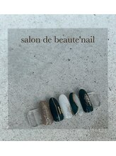 サロンドボーテネイル(salon de beaute NAIL)/【ニュアンスデザイン】