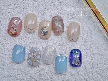 ネイルサロンアンドスクール ノーブル(noble)/サンプルチップ