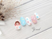 ワイネイル(Y.nail)/ぺこちゃんネイル