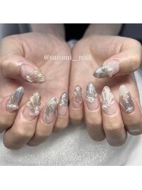 satomi担当:マーメイドネイル