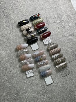 ラフ(LAF)/冬ネイル定額ゴールド