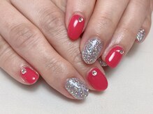 寺子屋ビューティーズ(寺子屋Beauty's)/キラキララメ＆ピンクネイル