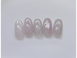 シェル　ワンポイントネイル