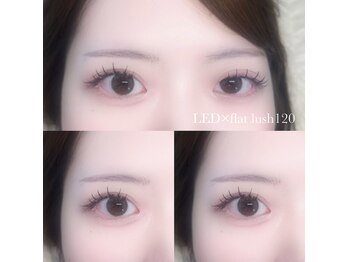 アイリー(Eyelie)/LED×フラットラッシュ120本