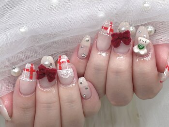 テネル 横浜(tener)/>>ベロアリボンネイル