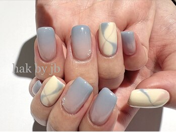 ハク ネイル バイジェービー 稲毛(hak nail byjb)/推し活デザイン☆
