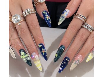 マハロ(mahalo.)の写真/【リピ-タ-続出】圧倒的なデザイン力の実力派サロン*ワンホン/個性派/繊細アートetc.何でもご相談ください