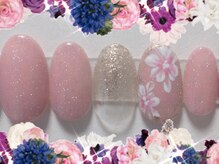 ホワイトカラー(White Color)/選べるナチュラルアート♪