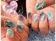 ジュエリー ネイル(Jewelry nail)の雰囲気（《初回》オフ無料☆色変OK！ハンド¥5950フット￥5550）