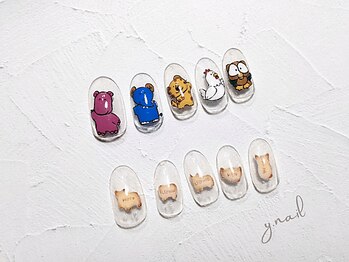 ワイネイル(Y.nail)/お菓子のデザイン