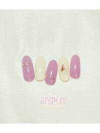 シンプルニュアンスネイル☆