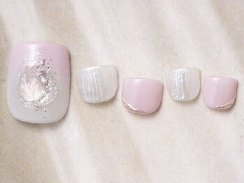 アイネイルズ 天神今泉店(I-nails)/【Kotone.n】淡め夏ネイル