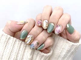 ニュアンス◇フラワーネイル