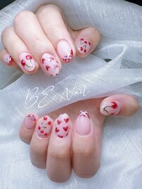さくらんぼネイル