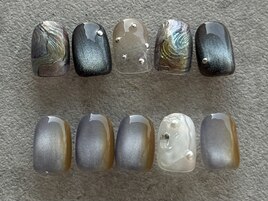 寒色nuance　×　グラデーション