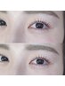【上まつ毛パーマ+下まつ毛矯正パーマ】トリートメント付き