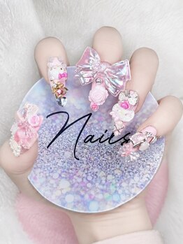 オーロラ 川崎店(AURORA)の写真/あなた好みのかわいいを叶えるサロンがNewOpen*ふと目にとまるたび気分が上がる◇持ち込みデザインOK◎
