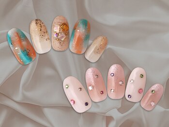 ネイルランド 海老名店の写真/【低価格・素早くハイクオリティ】予算に合わせて選べる定額メニューでいつでもおトクにネイルチェンジ♪