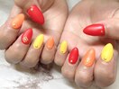 夏ネイル/カラフルネイル
