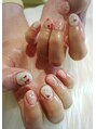 グレイスアンドコー(grace&co.)&nbsp;ドライフラワーネイル得意です。