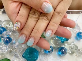 紫陽花★定額ネイル