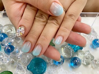 プルミエ ネイル(Premier Nail)/紫陽花★定額ネイル
