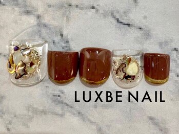 ラックスビー ネイル 梅田茶屋町店(LUXBE)/フット10本アートコース¥9000
