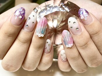 ダブルムーンビューティフル(DOUBLEmoonBeautiful)/カラフルマーメイド人魚の鱗☆