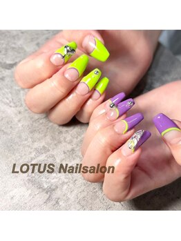 ネオン逆フレンチ¥9000