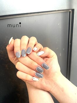 ムニネイル 心斎橋(muni NAIL)/定額60分アートコース/初回¥5900