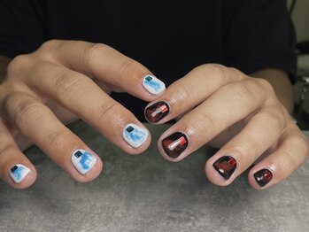 オムネイル 渋谷(HOMME NAIL)/デザインネイル ¥7.100