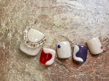 ムニネイル 心斎橋(muni NAIL)/フットネイル