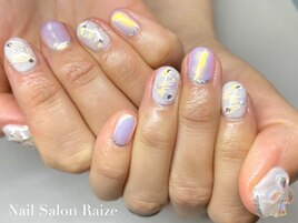 リボンネイル/オーロラネイル