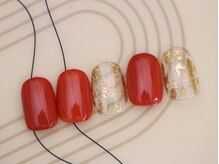 エミュネイル 関内(emunail)/ニュアンスホイルネイル 