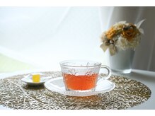 施術後はティータイムでほっこり♪