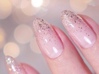 ネイルサロン オー(Oh!)/【春のキラキラネイル】ラメグラ