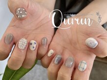 クルン 大阪 御幣島(Qurun)/色鉛筆ネイル♪