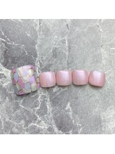 ヴァンネイル 海老名店(Van Nail)/フット定額デザイン　¥4990