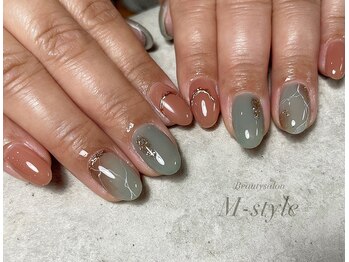 ビューティーサロン エムスタイル(M-style)/大理石ニュアンス